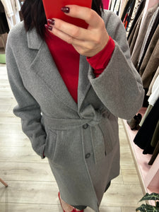 MIMÌ - CAPPOTTO MIDI CON CINTURA