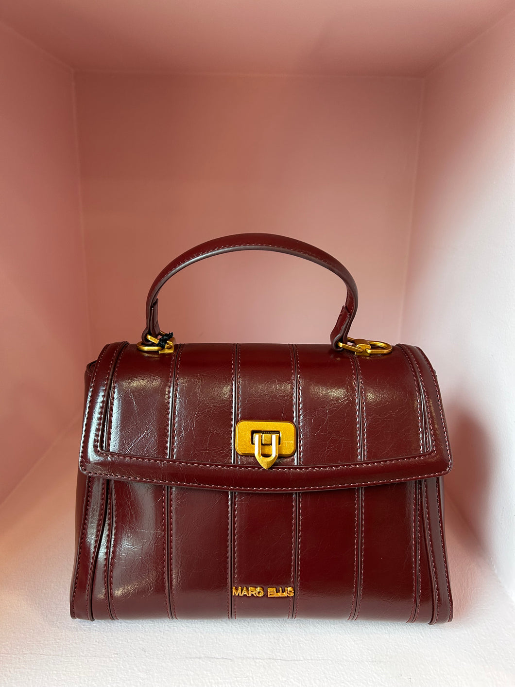 MARC ELLIS - BORSA SAORI BURGUNDY
