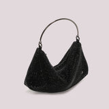 POCHETTE IN RETE DI STRASS NERA - MIMI