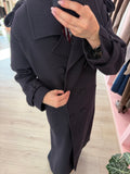 H2O - CAPPOTTO LUNGO DOPPIOPETTO CON REVERS AMPI