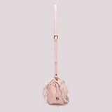 BORSA A TRACOLLA CON FOULARD ROSA - MIMI