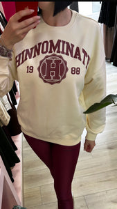 HINNOMINATE - FELPA COLLEGE BURRO