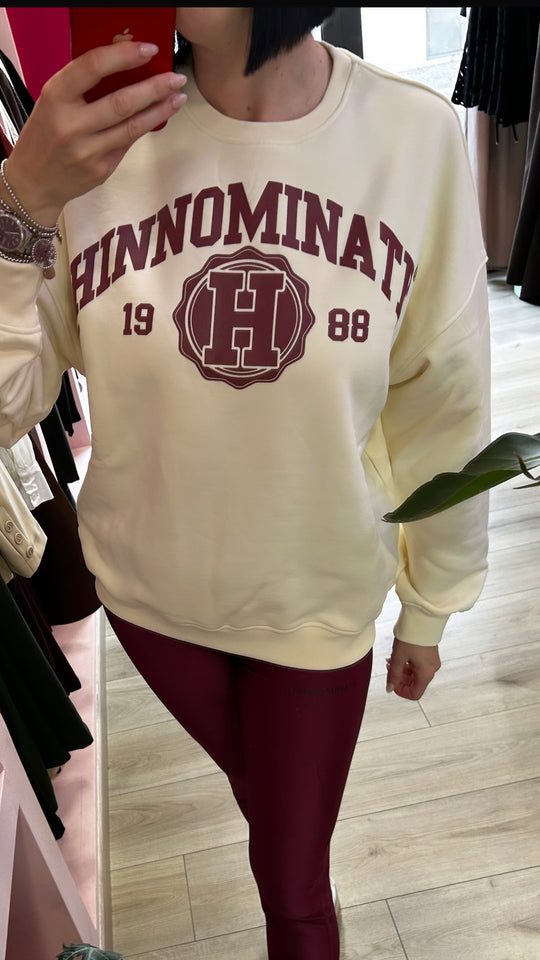 HINNOMINATE - FELPA COLLEGE BURRO