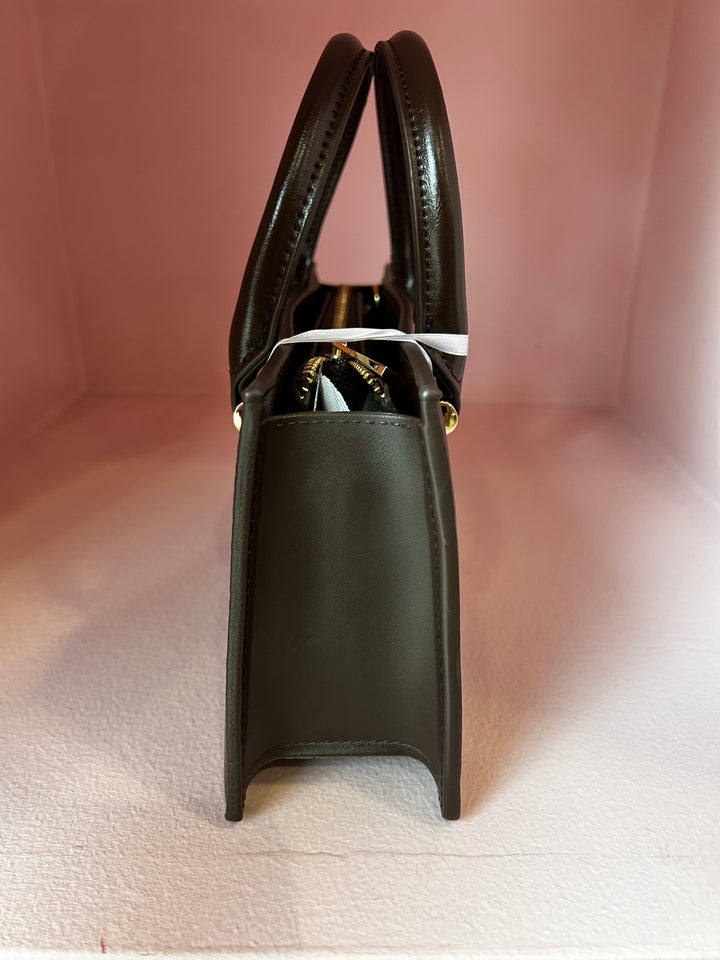 MARC ELLIS - BORSA TWIST MARRONE