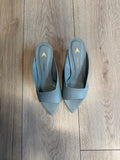 SANDALO MULES CELESTE - CARRANO