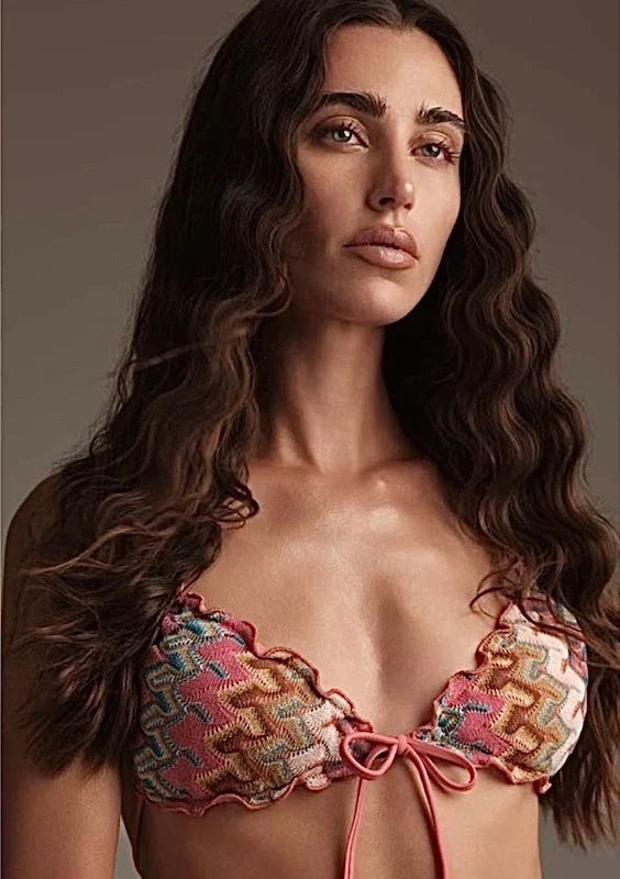 BIKINI MAGLIA CHEVRON - COTAZUR