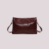 MIMÌ - BORSA BUSTA EFFETTO COCCO BURGUNDI