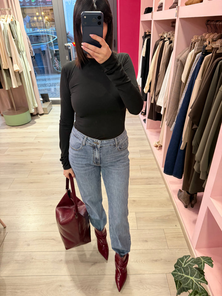 MIMÌ - JEANS SLIM FIT LAVAGGIO CHIARO