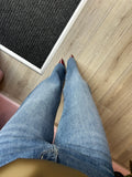MIMÌ MUÁ - JEANS MICRO STRASS BLUE DENIM