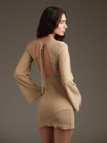ABITO CORTO IN MAGLIA GOLD - COTAZUR