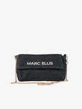BORSA IN RAFIA BUBY ANTIGUA NERA - MARC ELLIS