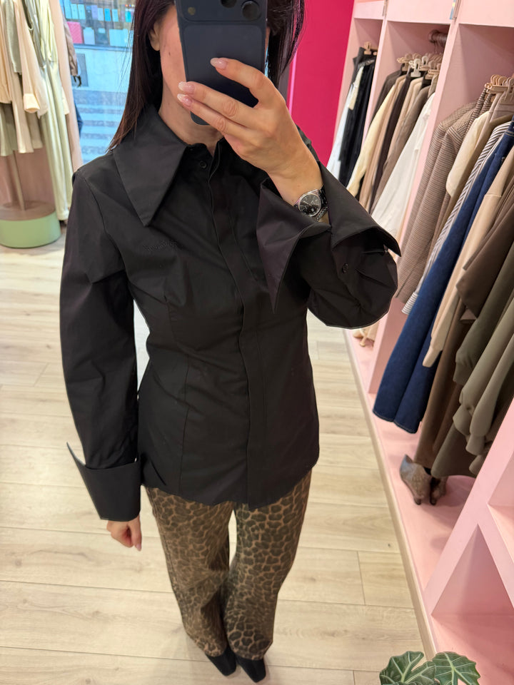 MIMÌ - JEANS A PALAZZO MACULATO
