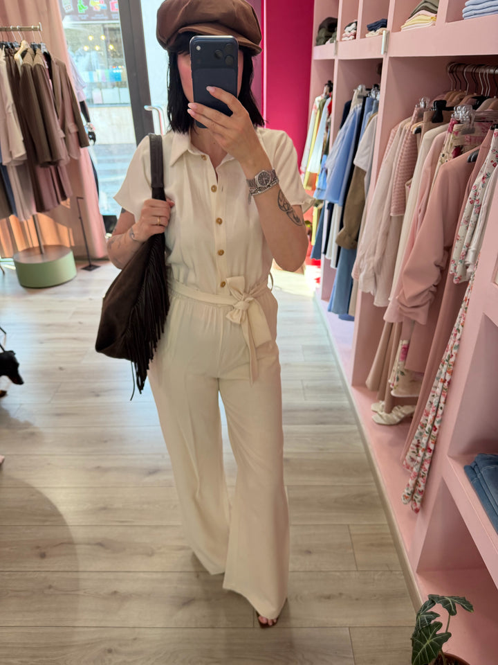 JUMPSUIT LATTE - MIMI