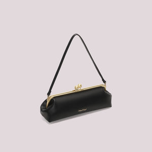 MIMÌ - BORSA CLUTCH LUNGA NERA