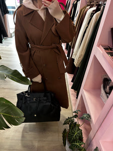 HINNOMINATE - CAPPOTTO MOD. TRENCH IN PANNO