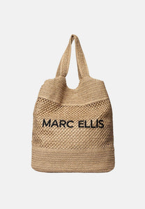 BORSA BEACH TOWEL BORSA MARE BEIGE - MARC ELLIS