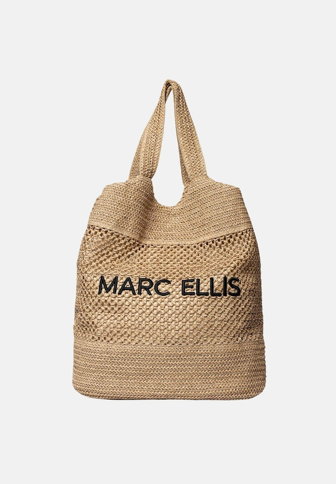 BORSA BEACH TOWEL BORSA MARE BEIGE - MARC ELLIS