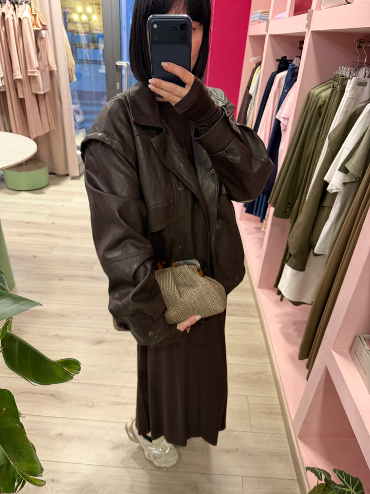 MOTEL - GIUBBOTTO OVER ECOPELLE