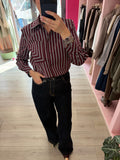 IMPERIAL - CAMICIA A RIGHE CON COLLO CLASSICO E TASCHINO