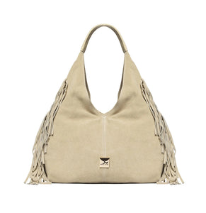 REANNA BORSA A SPALLA BEIGE - MARC ELLIS