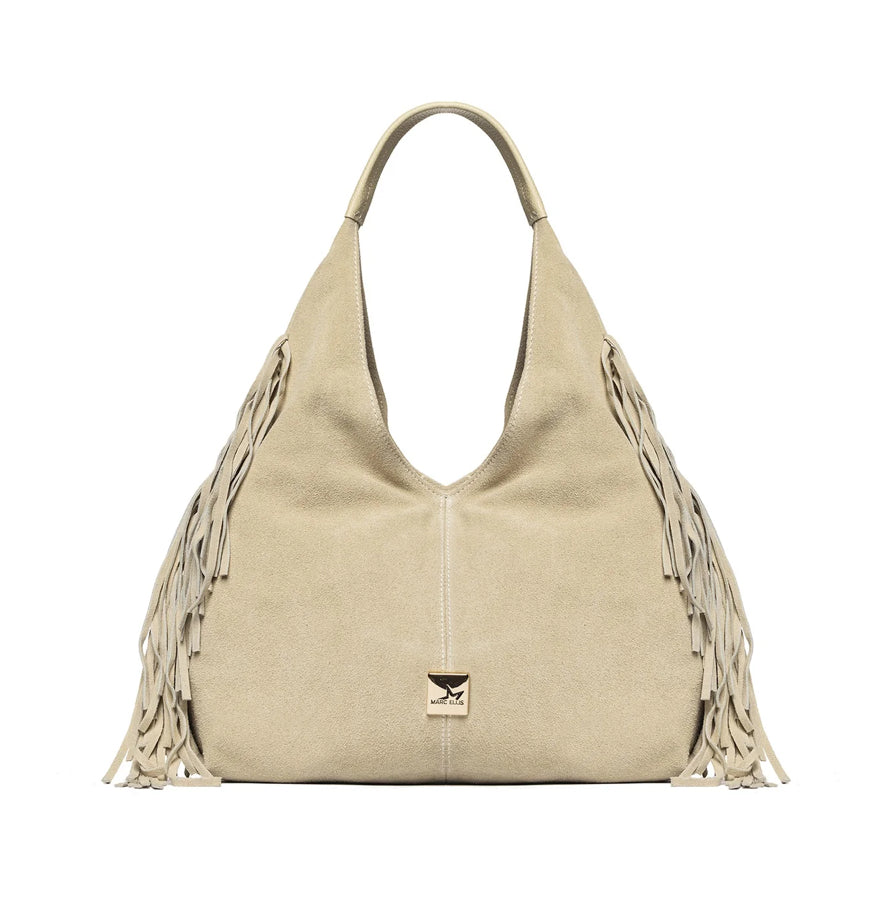 REANNA BORSA A SPALLA BEIGE - MARC ELLIS