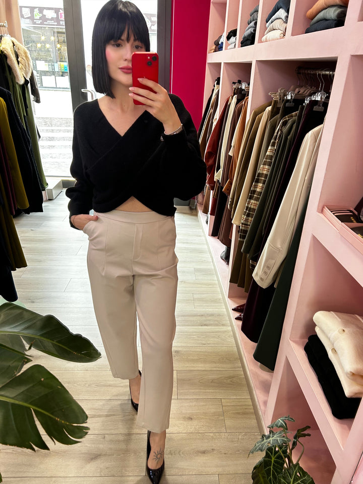 H2O - MAGLIONE VIRTA NERO