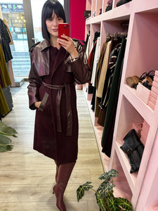 MEME ROAD - CAPPOTTO TRENCH PANNO & ECOPELLE