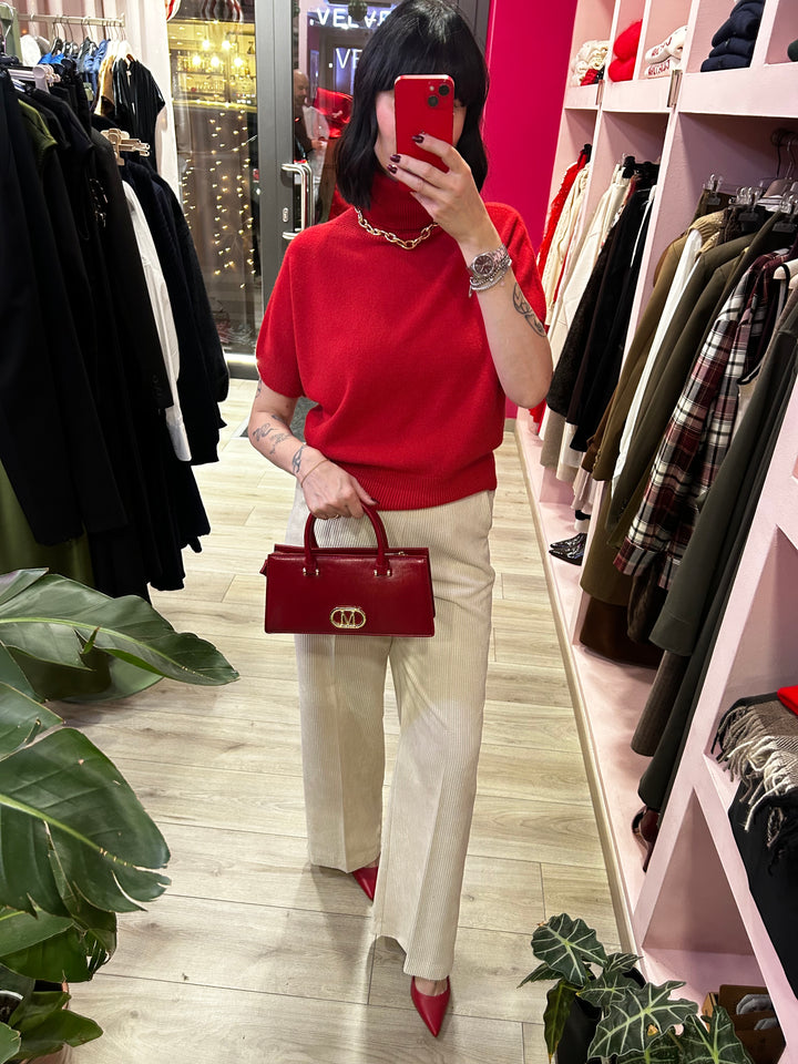 IMPERIAL - PANTALONE IN VELLUTO BURRO