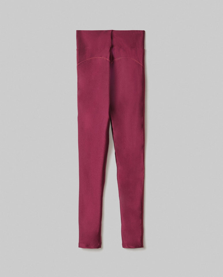 HINNOMINATE - LEGGINS IN LYCRA BORDEAUX