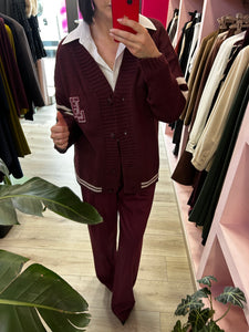 HINNOMINATE - PANTALONE IN TWILL CON COULISSE