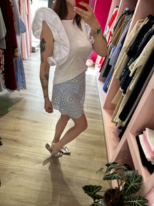 H2O - GONNA PANTALONCINO IN PIZZO SANGALLO