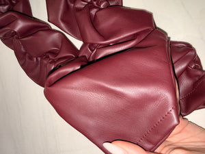 KOSTUMN - GUANTI ECOPELLE BORDEAUX