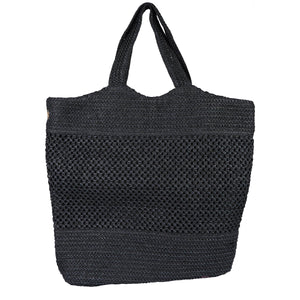 BORSA BEACH TOWEL BORSA MARE NERA - MARC ELLIS