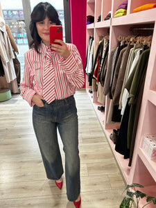 TENSIONE IN - JEANS BLU SCURO SFUMATO LAVAGGIO THÉ