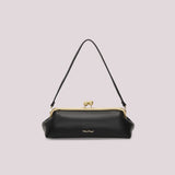 MIMÌ - BORSA CLUTCH LUNGA NERA