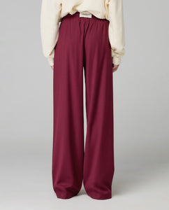 HINNOMINATE - PANTALONE IN TWILL CON COULISSE