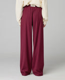 HINNOMINATE - PANTALONE IN TWILL CON COULISSE