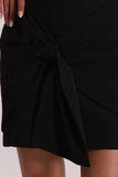 MINIGONNA FIOCCO NERO - MIMI MUA