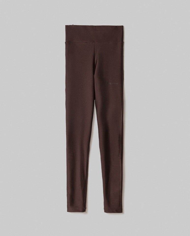 HINNOMINATE - LEGGINS IN LYCRA CIOCCOLATO