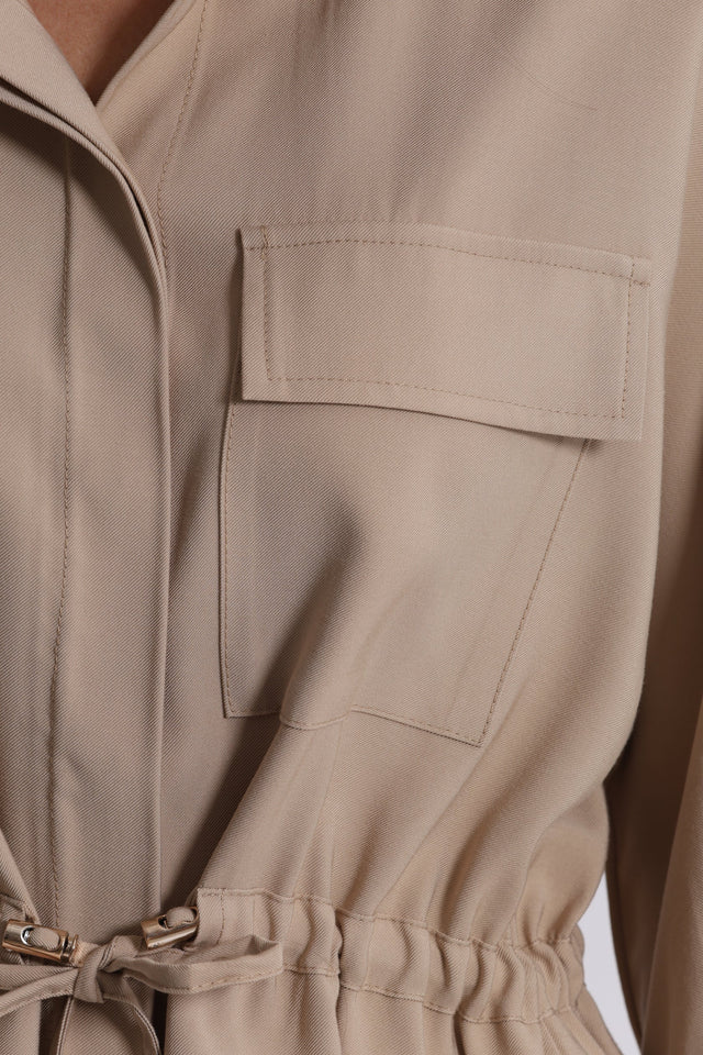 CAMICIA CON CINTURINO REGOLABILE - MIMÌ