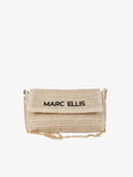 BORSA IN RAFIA BUBY ANTIGUA BEIGE - MARC ELLIS