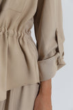CAMICIA CON CINTURINO REGOLABILE - MIMÌ