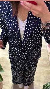 MOTEL - BLAZER MONOPETTO STAMPA POIS