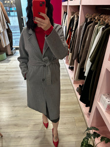 MIMÌ - CAPPOTTO MIDI CON CINTURA