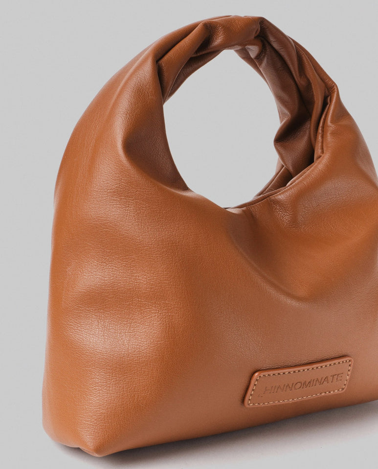 HINNOMINATE - BORSA HOBO PICCOLA CUOIO