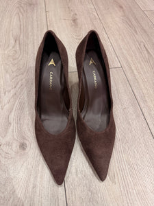 CARRANO - DÉCOLLETÉ IN SUEDE CON ZEPPA