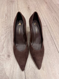 CARRANO - DÉCOLLETÉ IN SUEDE CON ZEPPA
