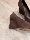 CARRANO - DÉCOLLETÉ IN SUEDE CON ZEPPA