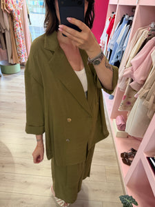 GIACCA MONOPETTO MILITARE - H2O