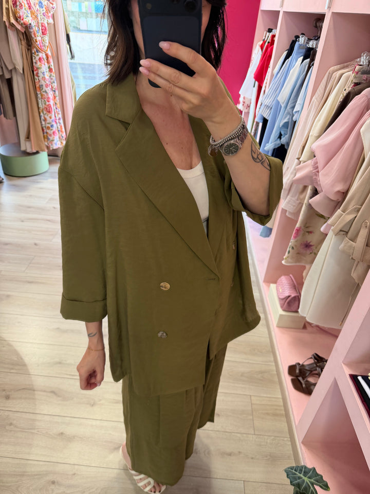 GIACCA MONOPETTO MILITARE - H2O